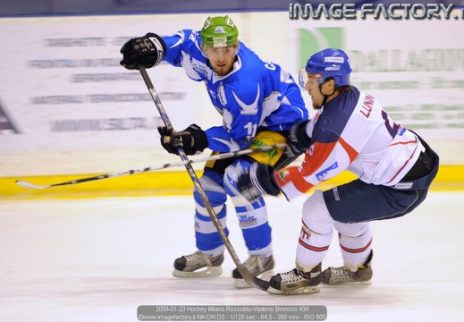 2009-01-23 Hockey Milano Rossoblu-Vipiteno Broncos